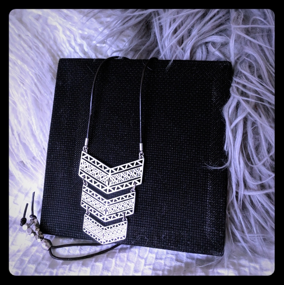 Lucky Brand tribal necklace